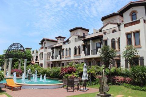 海南澄邁·魯能海藍(lán)福源室外A-81游泳池、恒溫泡池水處理項(xiàng)目工程